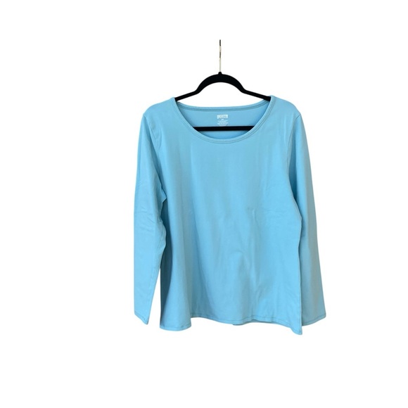 Duluth Trading Co Women’s Tee Shirt Long Sleeve Top Comfy Cotton Blend Size XXL - Picture 1 of 11